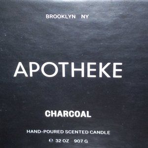 Apotheke Charcoal Candle